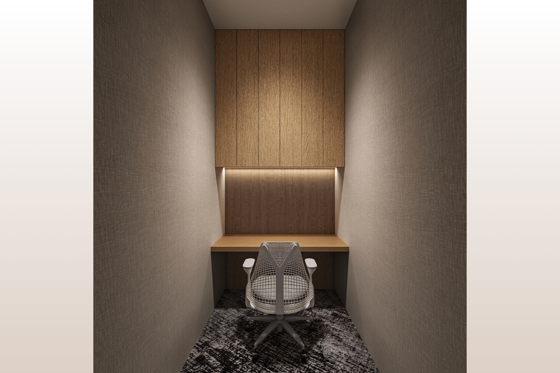 専有部_個室。家具付き、Wi-Fi完備ですぐに作業をスタートすることができます。※画像はイメージです。