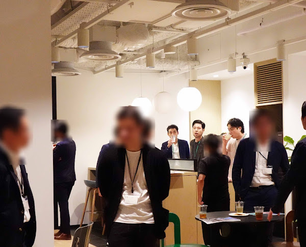 ラウンジ内イベントの様子