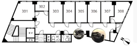 その他_フロアマップ(3F)。