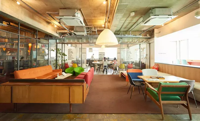 MIDORIso_Nagatacho_ラウンジ