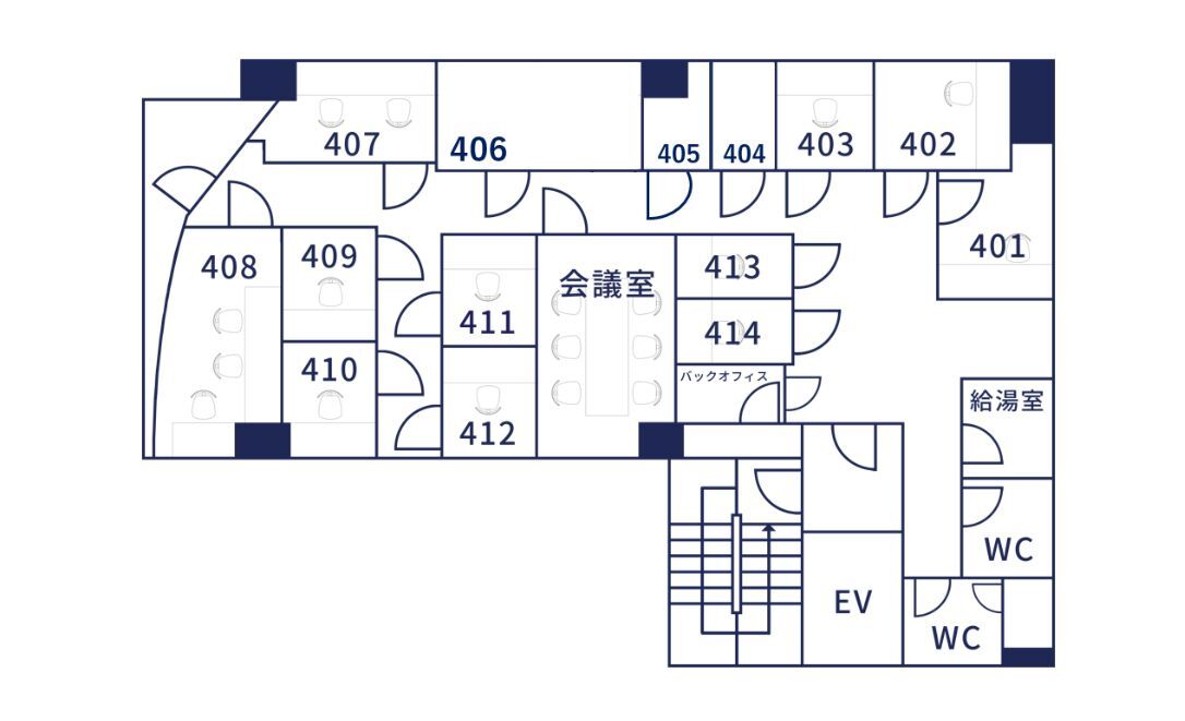 オフィス全体図