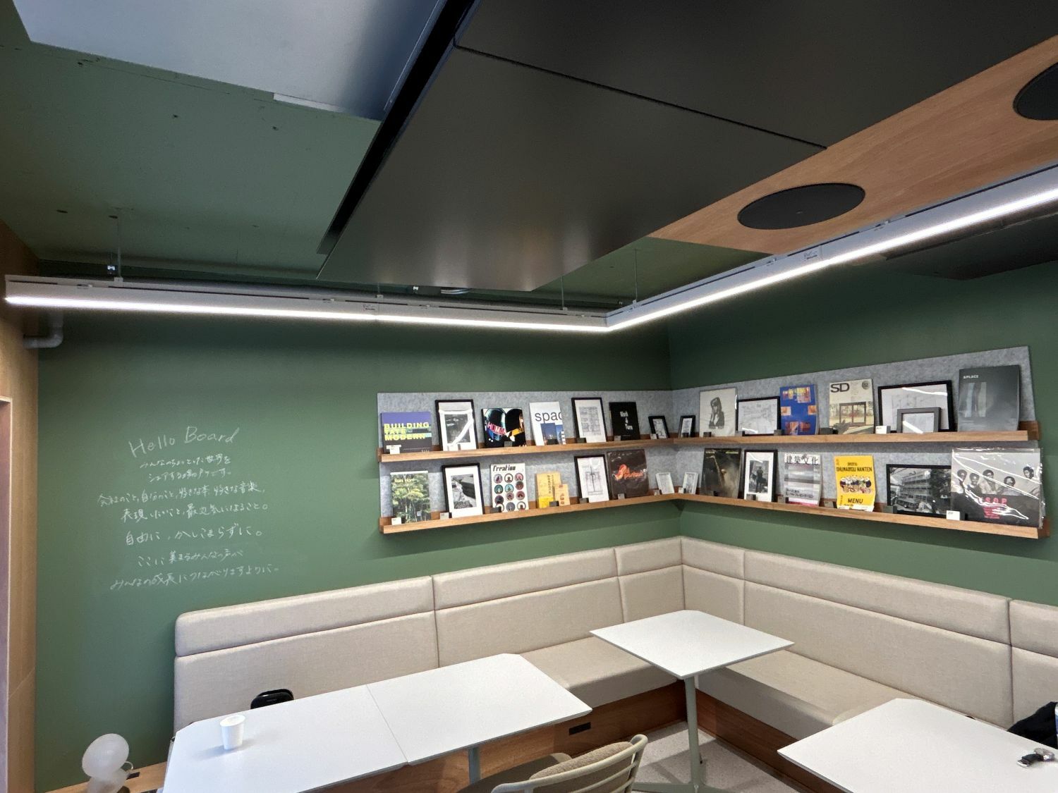 共有部_ラウンジ。リフレッシュの場としても活用できます。