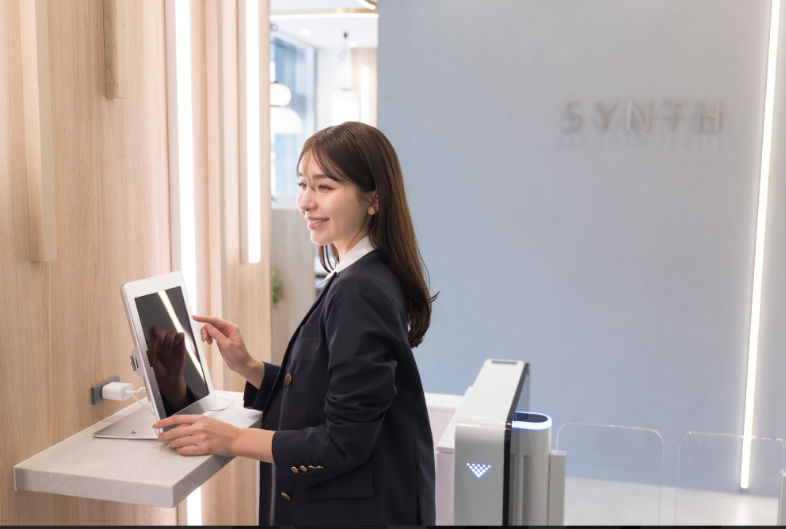 その他 受付 無人タイプとなります。