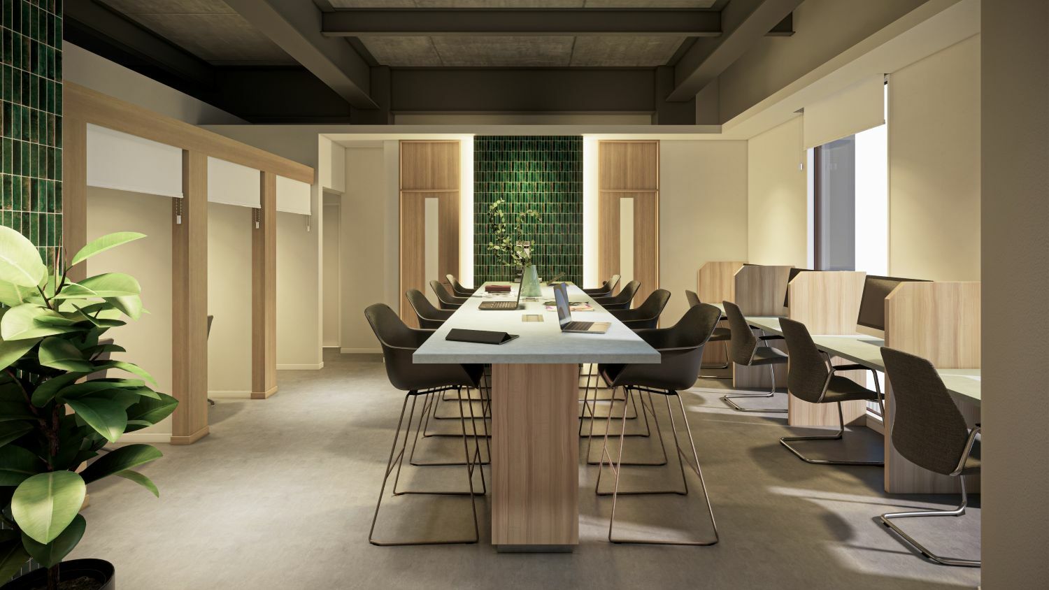 共有部_ラウンジ。気分を変えて仕事や来客などにも利用可能です。※画像はイメージです。