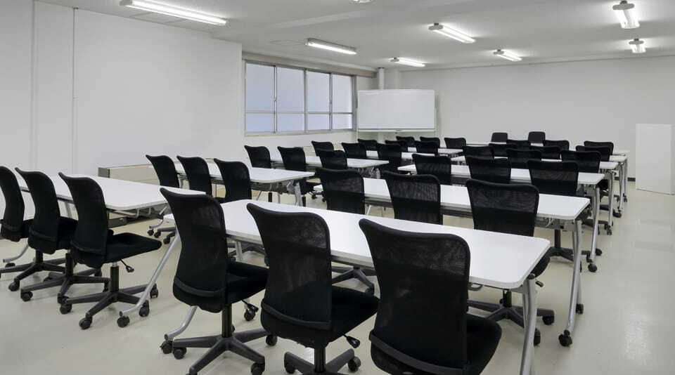 共有部_大会議室。セミナーや勉強会でもご利用できます(有料)。