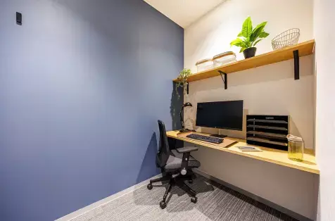 専有部_個室。家具付きです。※画像はイメージです。©bizcomfort