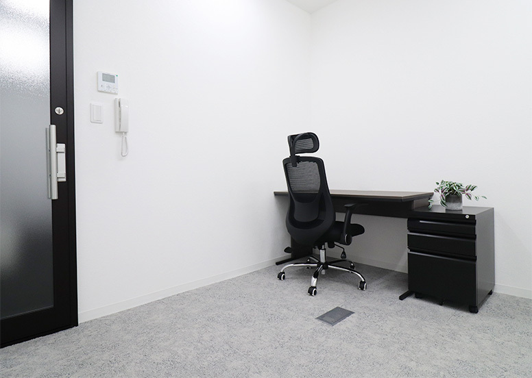 専有部_個室。24時間365日利用可能です。