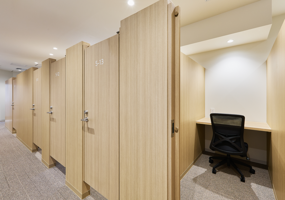 専有部_半個室。24時間利用することができます。※画像はイメージです。