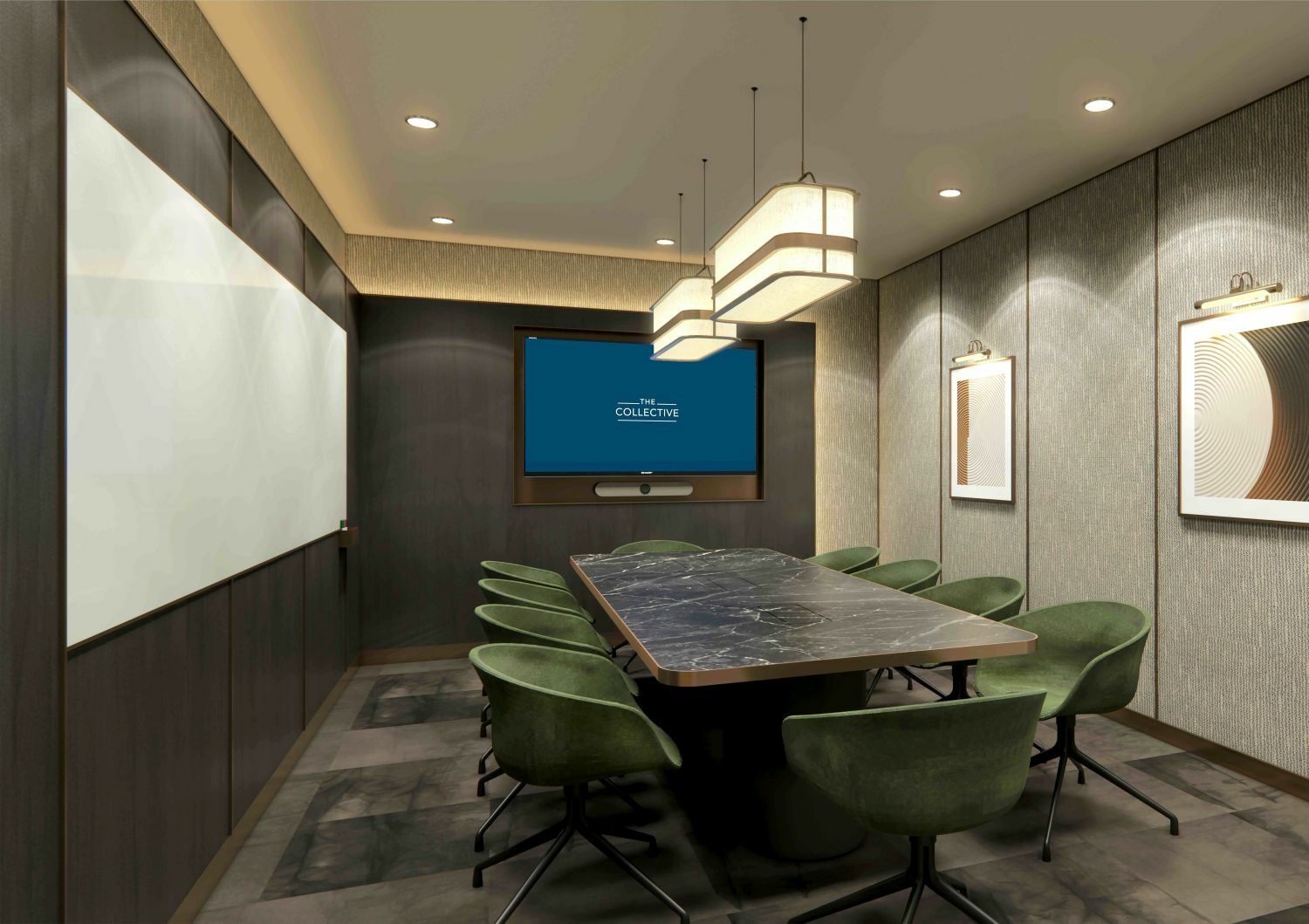 共有部_会議室。ゲストを迎えての打ち合わせにも活用できます。※画像はイメージです。