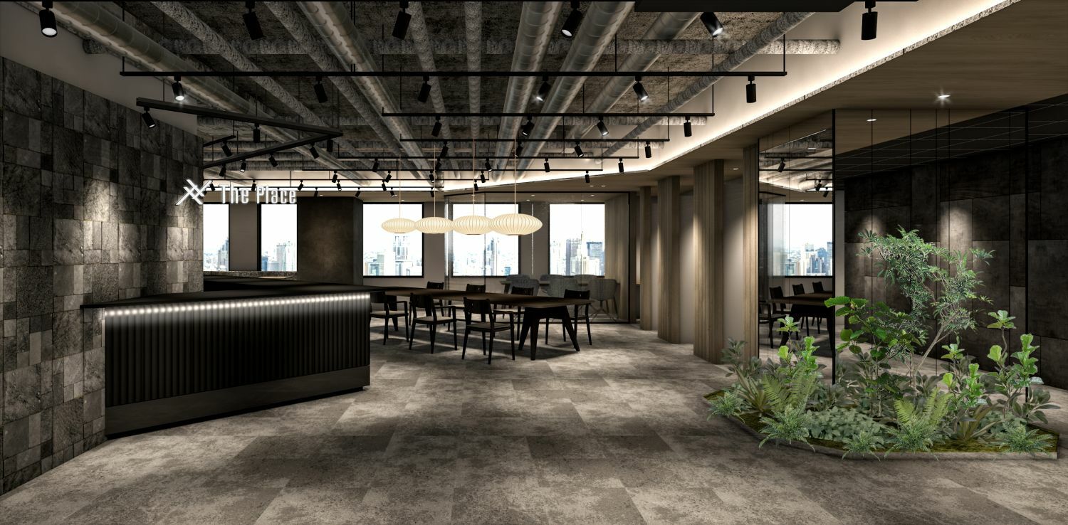 共有部_ラウンジ。来訪者の対応の場としても活用できます。※画像はイメージです。