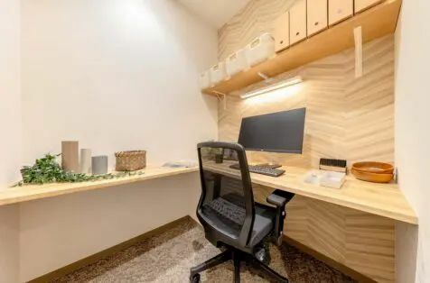 専有部_個室。家具付きです。※画像はイメージです。©bizcomfort