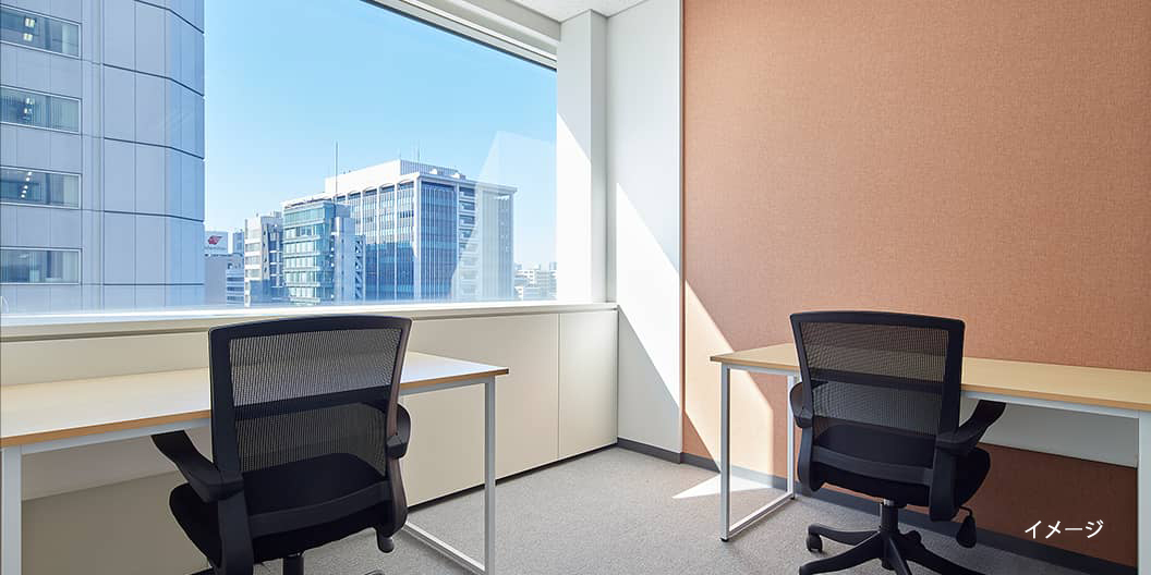 専有部_個室。1名から大人数まで様々なオフィスバリエーションが用意されています。※画像はイメージです。©Regus