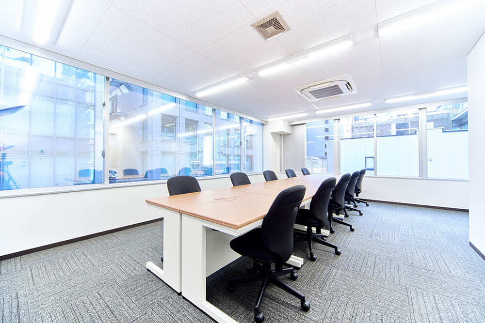 専有部_個室。18名までの個室を用意しています。