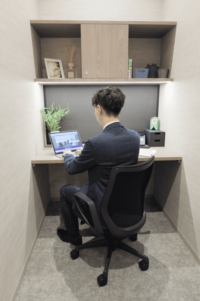 専有部_個室。追加料金なしで登記可能です。※画像はイメージです。