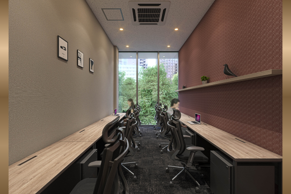 専有部_個室。大きな窓付きの個室です。※画像はイメージです。