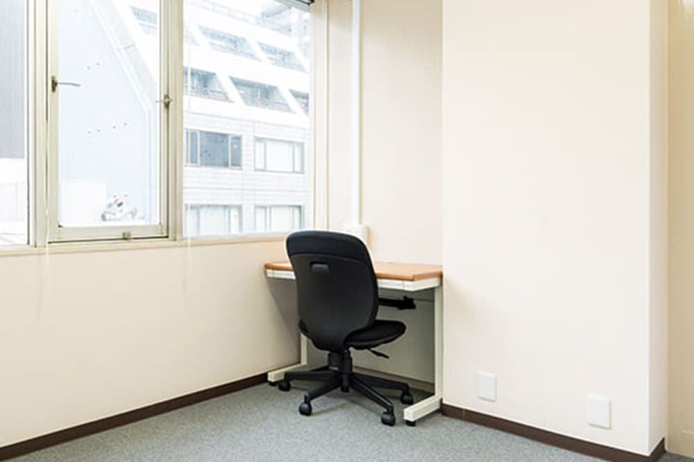 専有部_ブース個室。パーテーションで区切られた1名用の部屋です。
