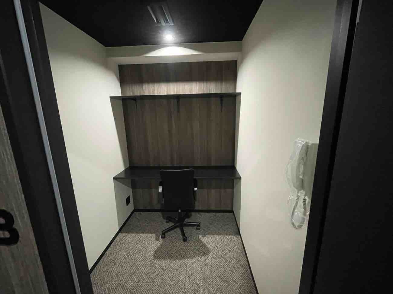 専有部_個室。24時間使用可能です。