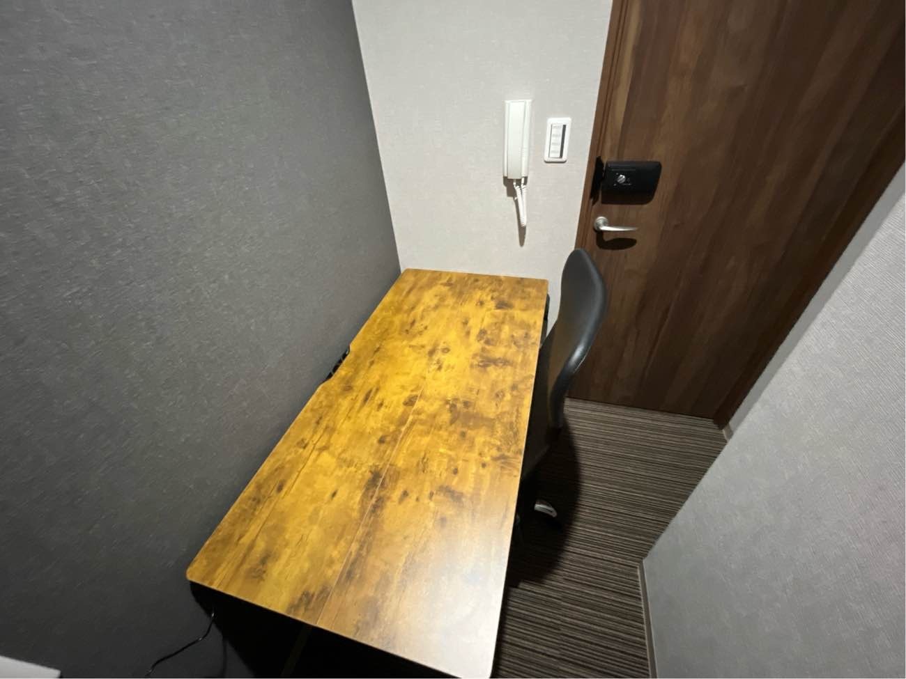 専有部_個室。24時間使用可能です。