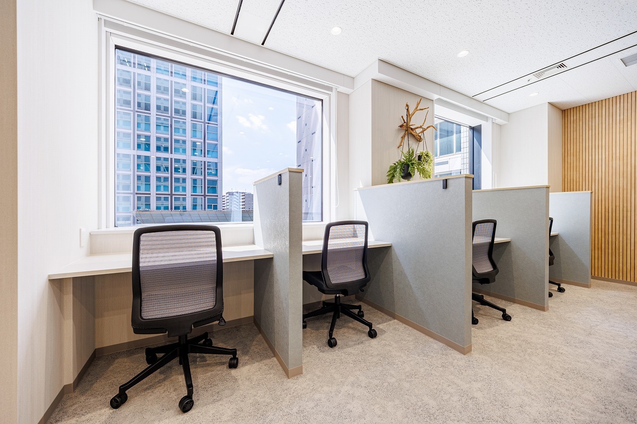 ビズコンフォート品川シーサイド　ワークブース・作業スペース