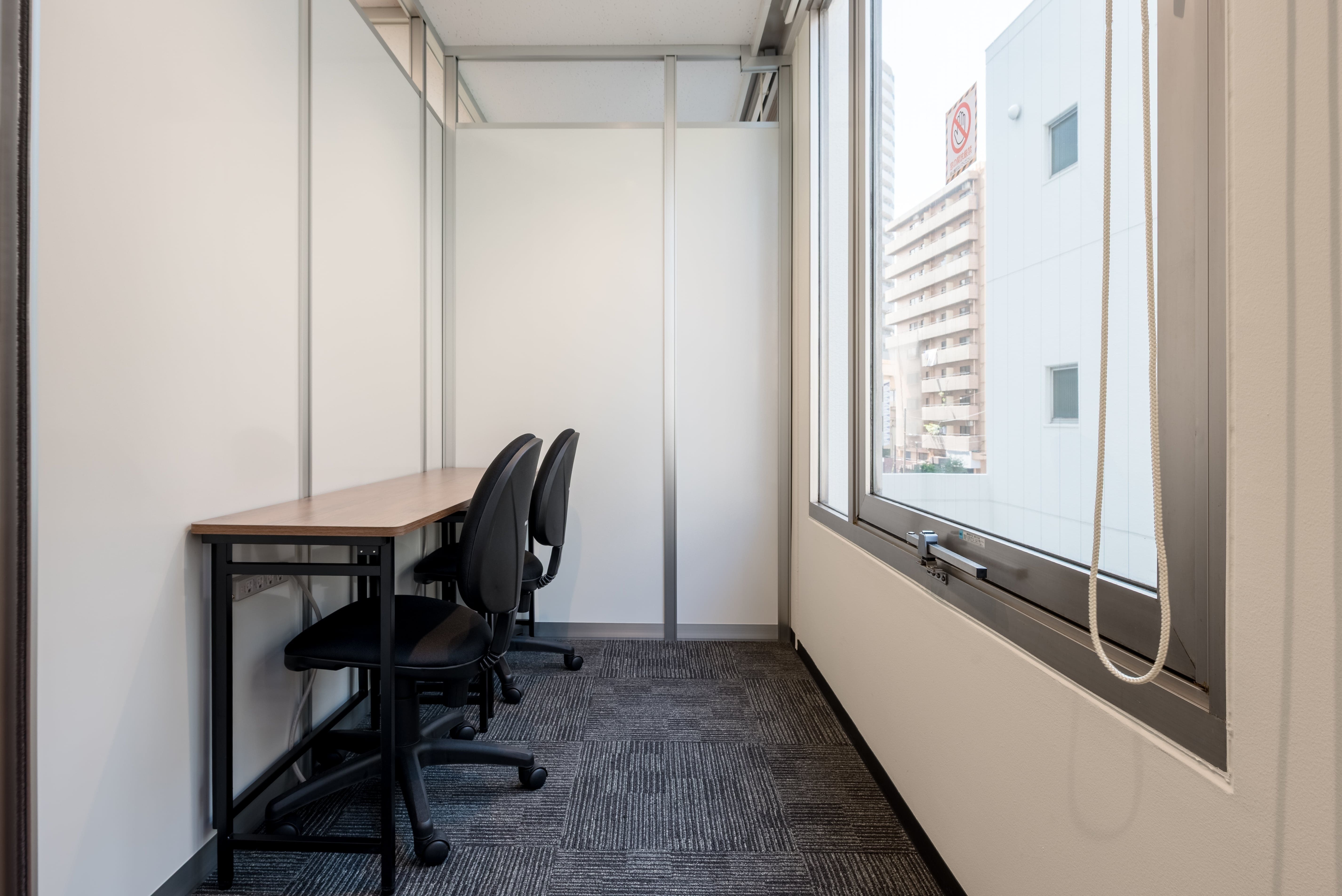 専有部_個室。24時間利用可能です。