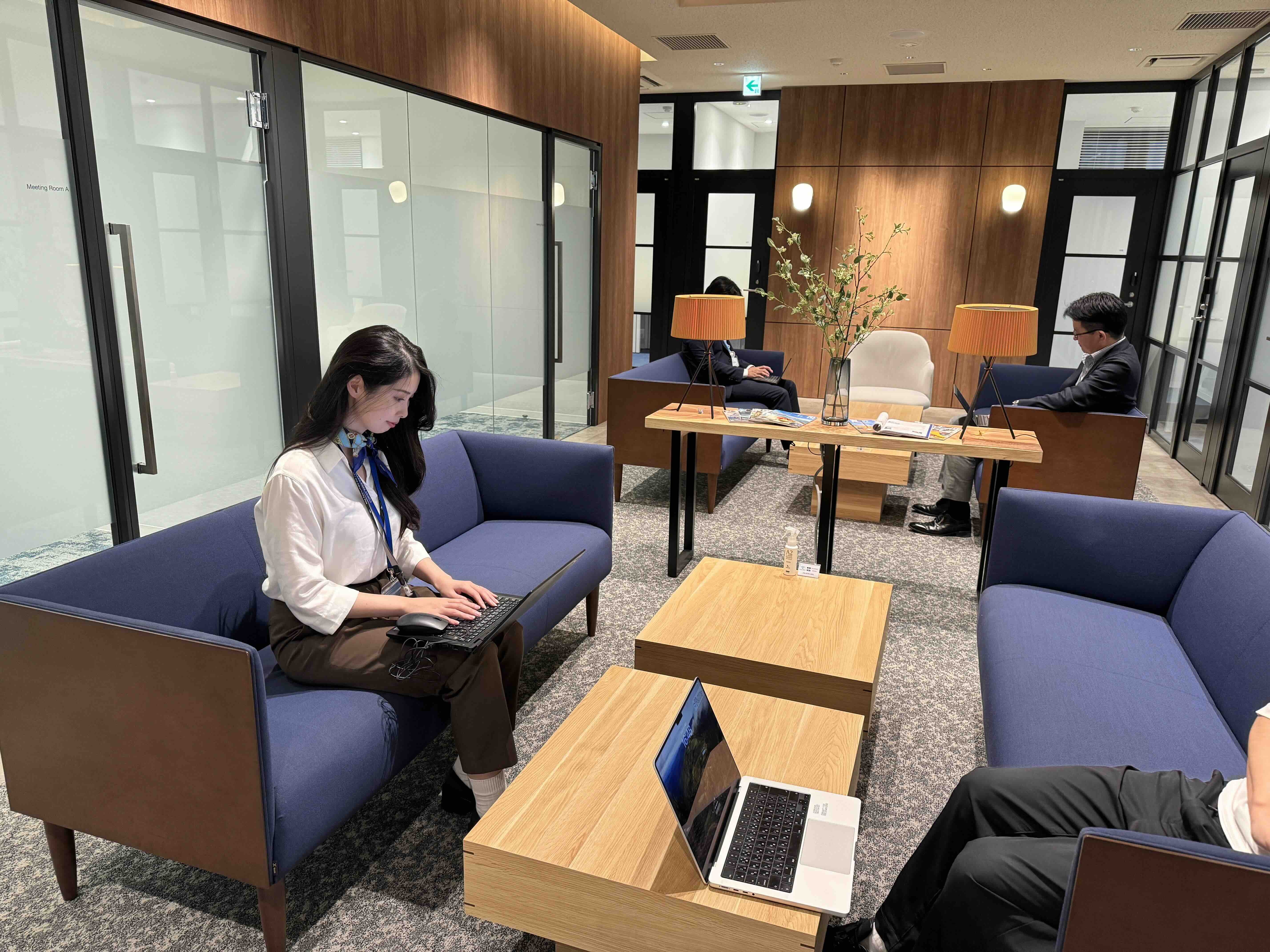 3F共用スペース歯くつろげるラグジュアリーな設計