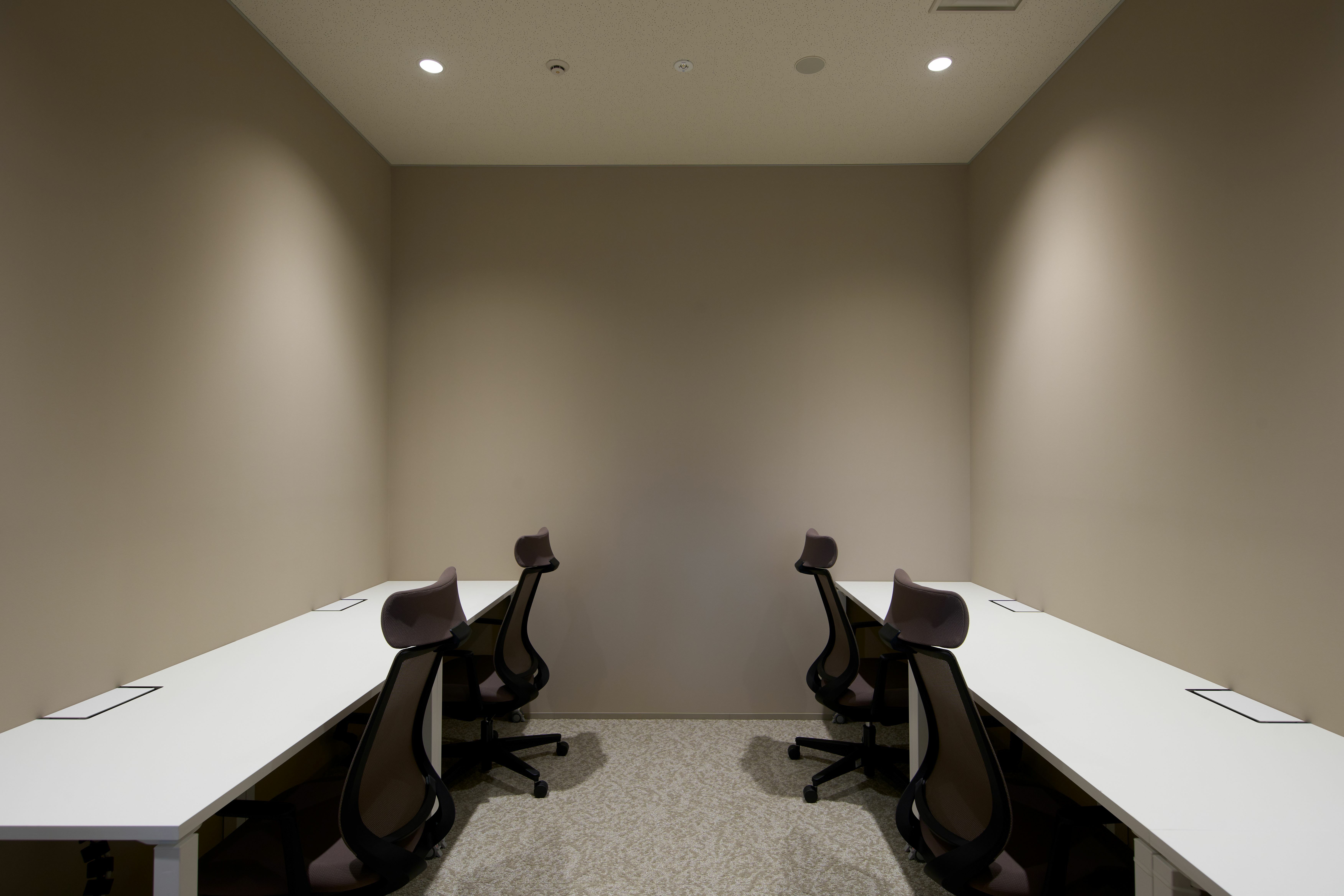 専有部_個室。お部屋は24時間利用可能です。