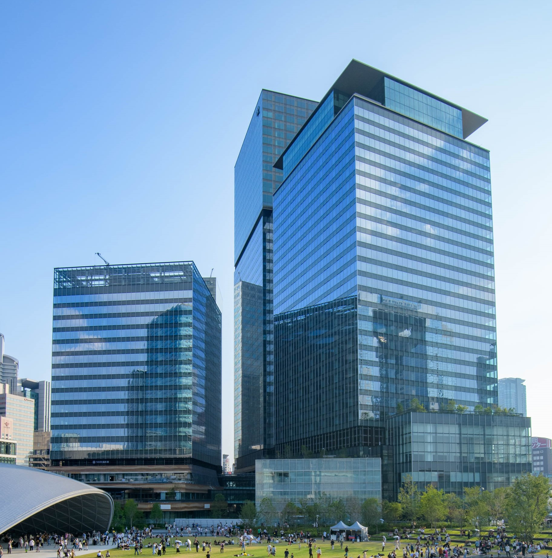 外観_グラングリーン大阪南館パークタワー。※画像はイメージです。