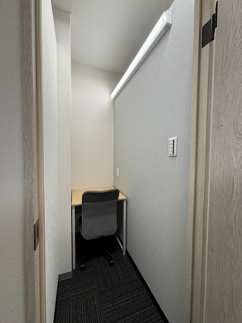 専有部_個室。追加料金なしで登記可能です。