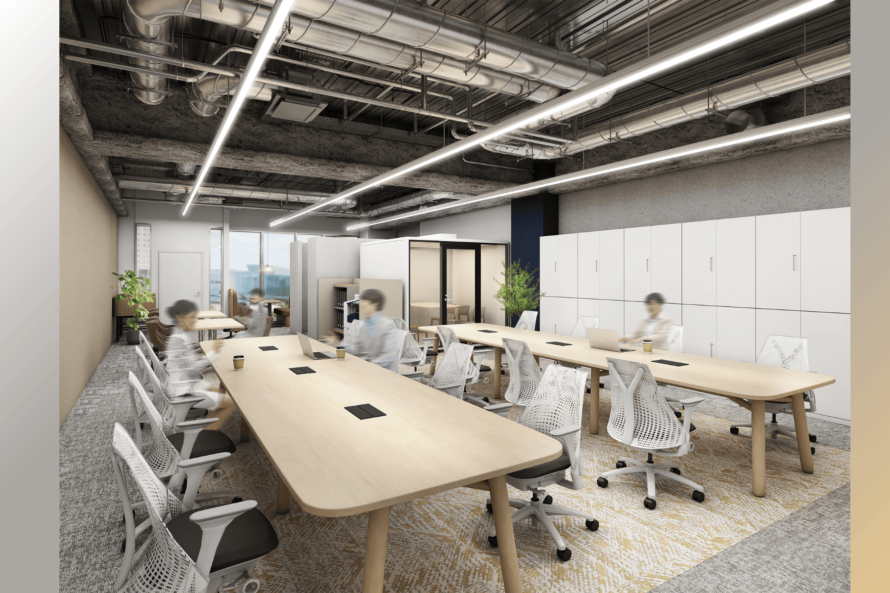 専有部_個室。1名～大人数の個室を用意しています。※画像はイメージです。