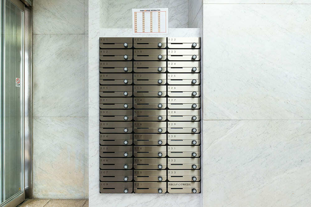 その他_ポスト。専用ポスト完備です。