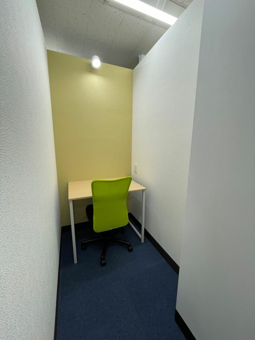 専有部_個室。追加料金なしで登記可能です。