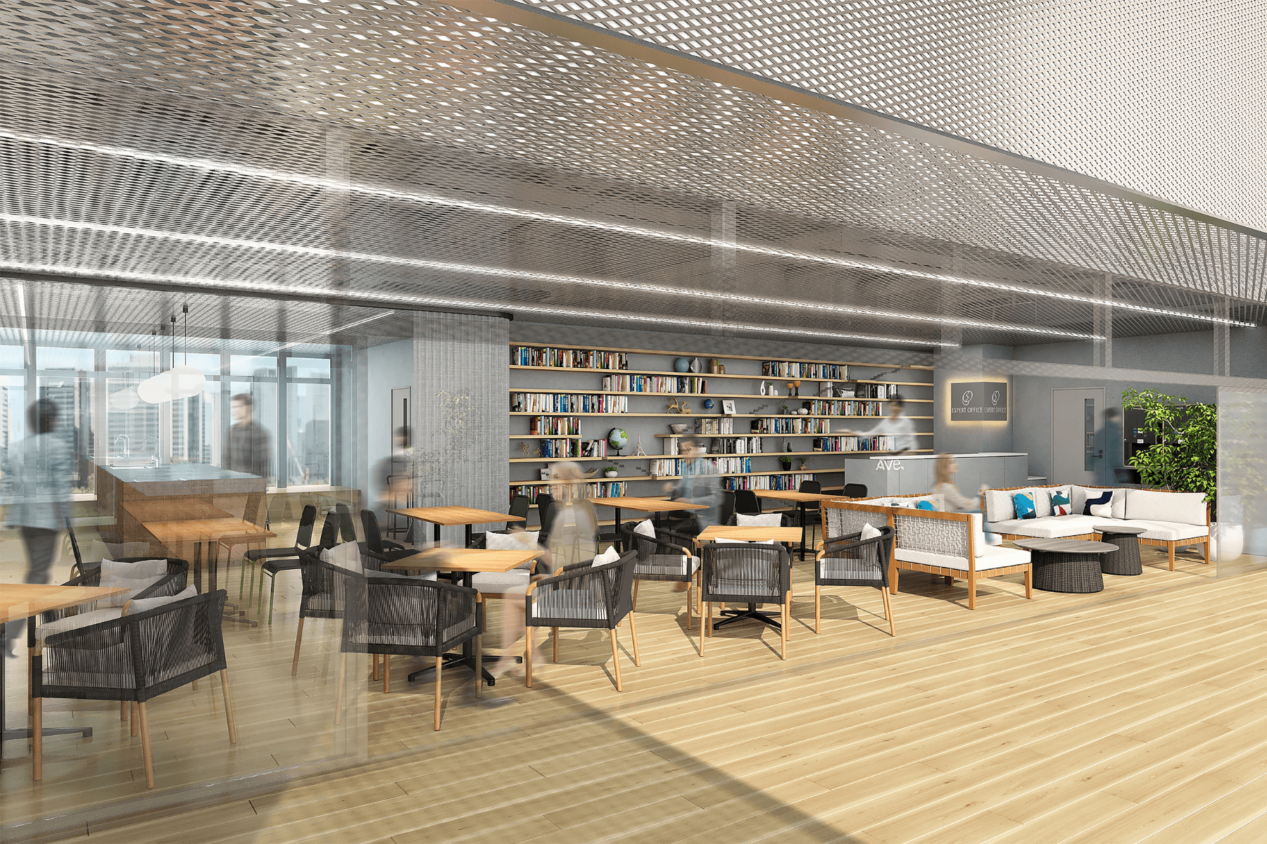 エキスパートオフィス品川高輪_ラウンジ_