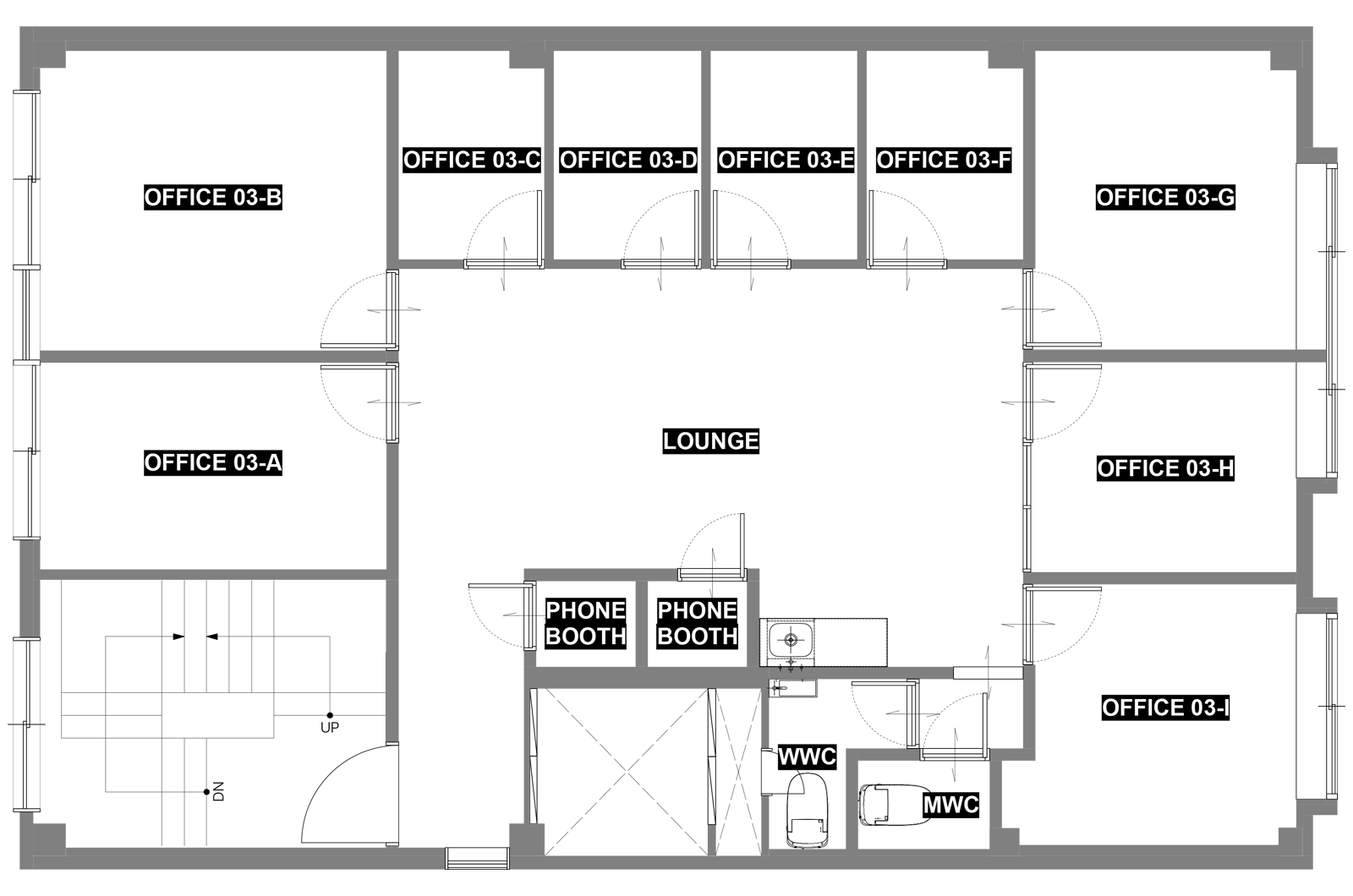 その他_フロアマップ(3F)。