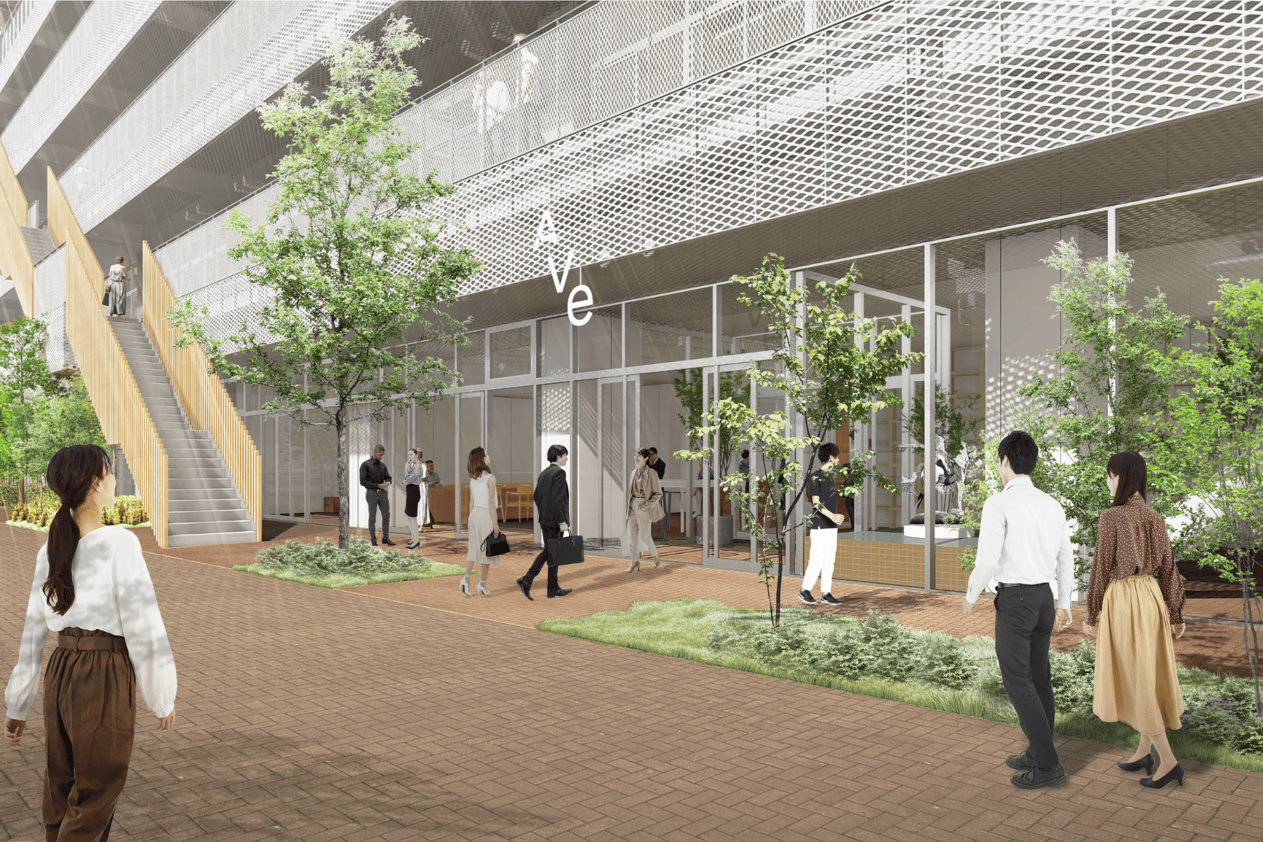 エキスパートオフィス品川高輪_ビルエントランス外観_