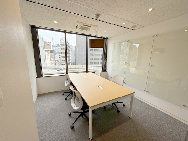 専有部_個室。個別空調完備のお部屋です。