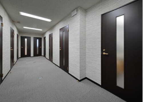 専有部_個室。追加費用なしで法人登記も可能です。