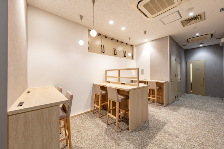 ラウンジ 24時間365日ご利用いただけます。