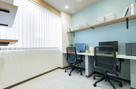 専有部_個室。24時間利用可能です。※画像はイメージです。©bizcomfort