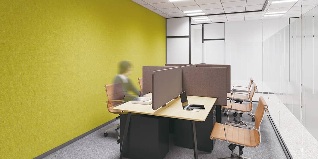 専有部_コワーキングスペース。デスク単位での契約で利用可能です。※画像はイメージです。©Regus